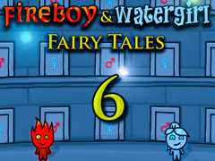 leikur Fireboy and Watergirl 6: Fairy Tales