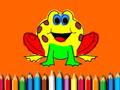 leikur Back To School: Frog Coloring Book
