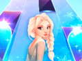 leikur Elsa Game Piano Tiles : Let It Go