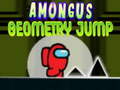 leikur Amongus Geometry Jump