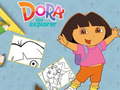 leikur Dora the Explorer the Coloring Book