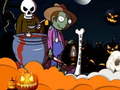leikur Happy Halloween Slide