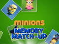 leikur Minions Memory Match Up