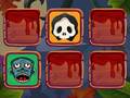 leikur Halloween Faces Memory
