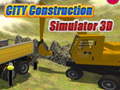 leikur City Construction Simulator Master 3D
