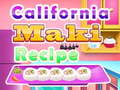 leikur California Maki Recipe