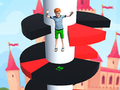 leikur Royal Helix Jump 3D