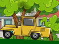 leikur Hill Climb Tractor 2D