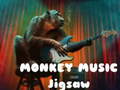 leikur Monkey Music Jigsaw