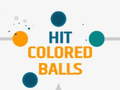 leikur Hit Colored Balls