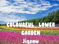 leikur Colourful Flower Garden Jigsaw