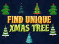 leikur Find Unique Xmas Tree