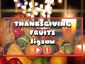 leikur Thanksgiving Fruits Jigsaw