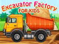 leikur Excavator Factory For Kids