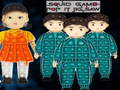 leikur Squid Game Pop It Jigsaw