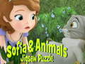 leikur Sofia And Animals Jigsaw Puzzle