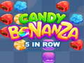 leikur Candy Bonanza 5 in Row
