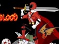 leikur Power Rangers Samurai Halloween Blood