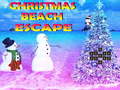 leikur Christmas Beach Escape