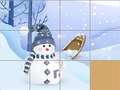 leikur Christmas Slide Puzzle