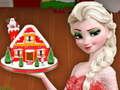 leikur Xmas Gingerbread House Cake