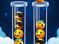 leikur Emoji Color Sort Puzzle