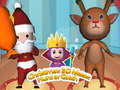 leikur Christmas 3D Maze Hunt or Catch 