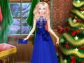 leikur Elsa Frozen Christmas Dress up