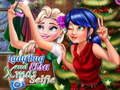 leikur Ladybug And Elsa Xmas Selfie