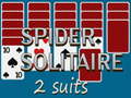 leikur Spider Solitaire 2 Suits