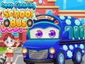 leikur Deep Cleaning School Bus