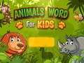 leikur Animals Word for kids