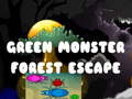 leikur Green Monster Forest Escape