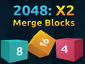 leikur 2048: X2 merge blocks