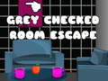 leikur Grey Checked Room Escape