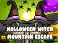 leikur Halloween Witch Mountain Escape