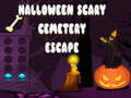 leikur Halloween Scary Cemetery Escape