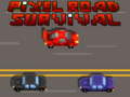 leikur Pixel Road Survival