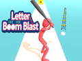 leikur Letter Boom Blast