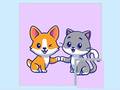 leikur Cats and Dogs Puzzle
