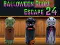 leikur Amgel Halloween Room Escape 24