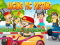 leikur Racing Pic Pasting