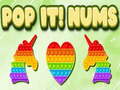leikur Pop It! Nums 