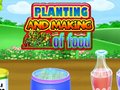 leikur Planting and Making Of Food
