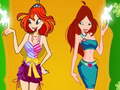 leikur Bloom and Flora Dress Up