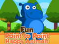 leikur Fun Point to Point Happy Animals