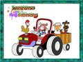 leikur Tractor Coloring Pages