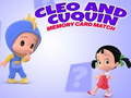 leikur Cleo and Cuquin Memory Card Match