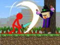 leikur Stickman vs Craftman