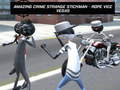 leikur Amazing Crime Strange Stickman Rope Vice Vegas